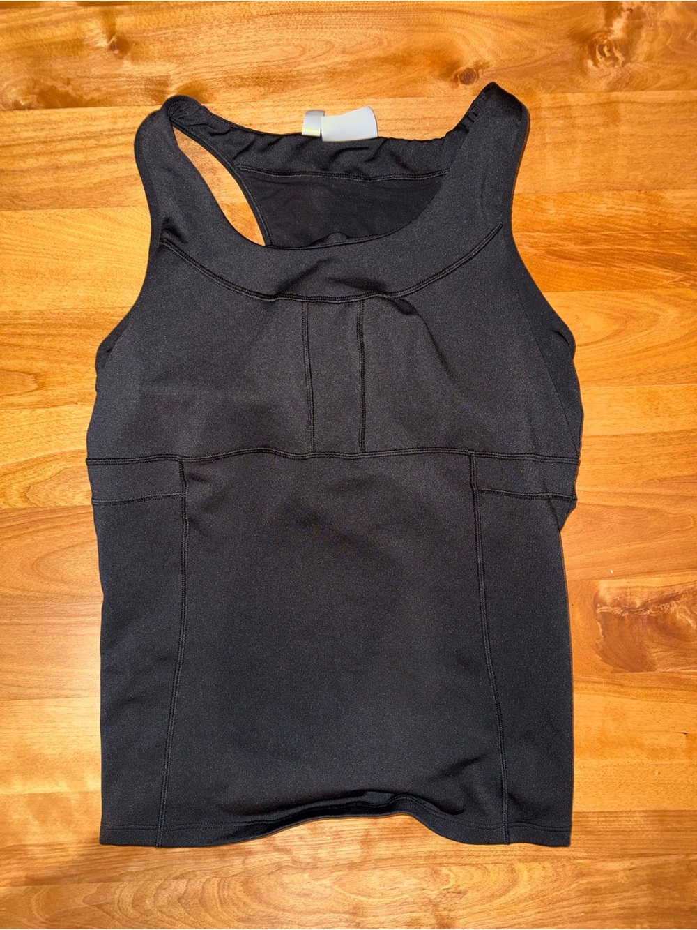 Athleta Black Racerback Tank Top